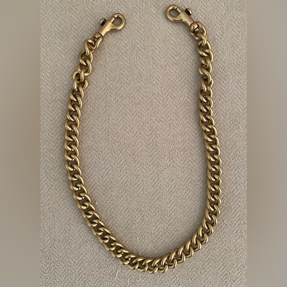 Coach Chunky Chain Strap 19”